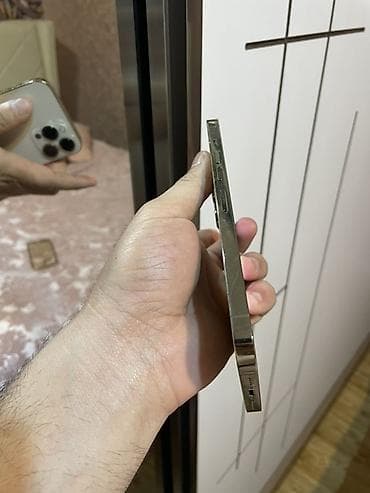 iphone pro max: IPhone 13 Pro Max, 256 GB, Matte Gold, Barmaq izi, Face ID — 3