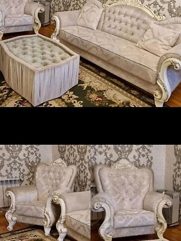 İşlənmiş, Divan, 2 kreslo