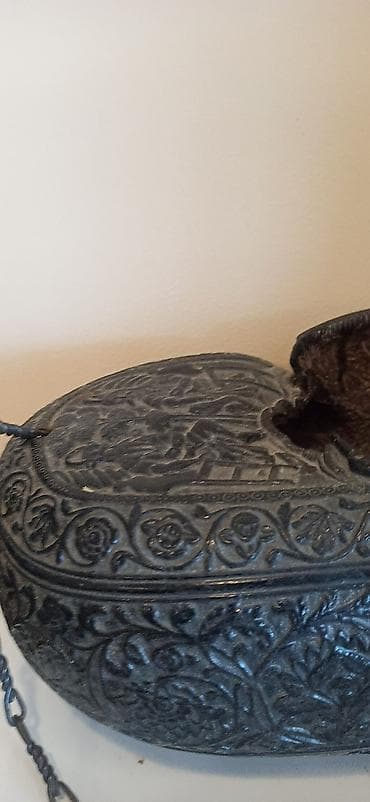 kisi hediyye: Sovet dövrü metal stəkanaltı (podstakannik) - Material: güman ki — 1