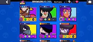 apple smart saat: Brawl Stars hesabı – yüksək inkişaflı - Kupa sayı: 30 381 (Highest — 4