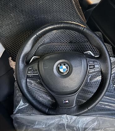 Рулевая часть: F10 2013 Bmw f10 M rulu üstdən çıxıb originaldı tayvanla səhv — 1
