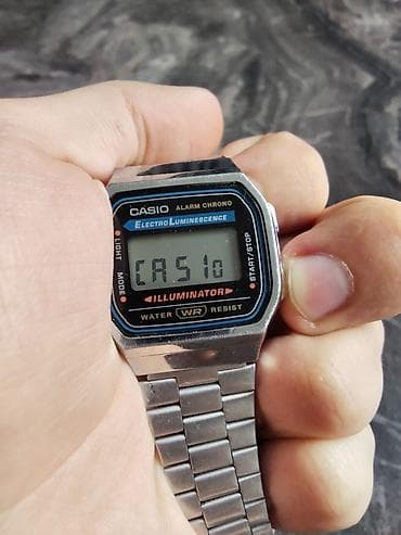 elektronik saat: İşlənmiş, Qol saatı, Casio, rəng - Gümüşü — 5