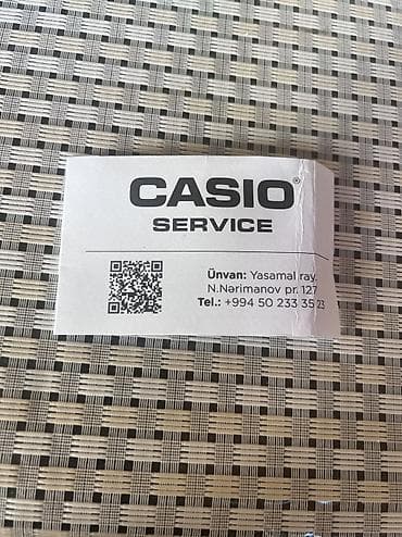 plaş kişi: Yeni, Qol saatı, Casio, rəng - Gümüşü — 7