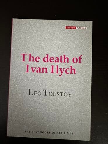 Lev Tolstoyun "İvan İliç'in ölümü" adlı klassik romanı. Qanun