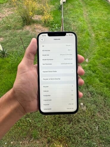 iphone 11 pro max qiymeti: IPhone 12 Pro Max, 256 GB, Qızılı, Face ID — 6