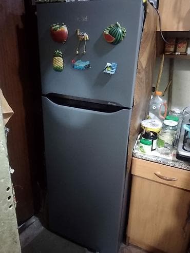 İşlənmiş 2 qapılı Soyuducu Satılır, rəng - Boz — 2