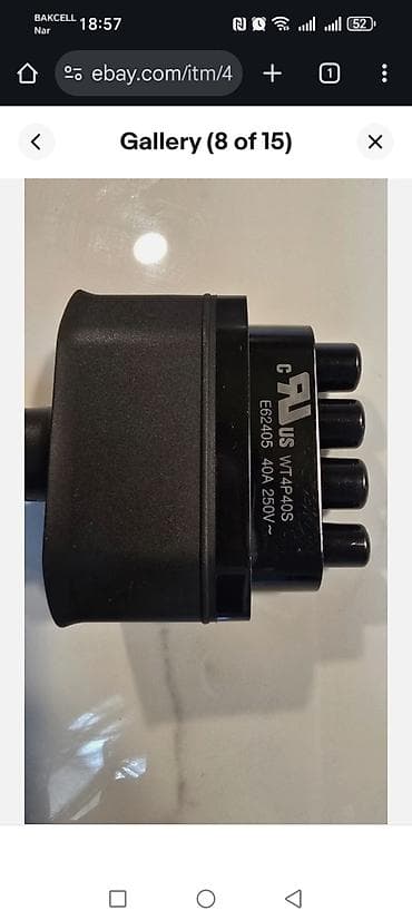 mustan: Ford NEMA 14-50 adapter kabeli – Mach‑E və F‑150 Lightning üçün Ford — 9