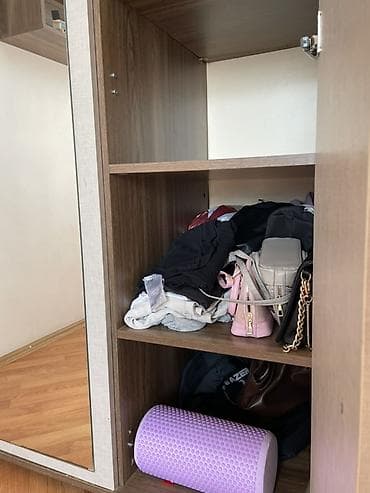 modern yataq mebelleri: GALA markalı müasir yataq otağı dəsti – şkaf və iş masası - 3 qapılı — 5