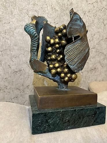 Купюры: Bürünc heykəl – abstrakt kompozisiya - Material: bürünc döküm — 5