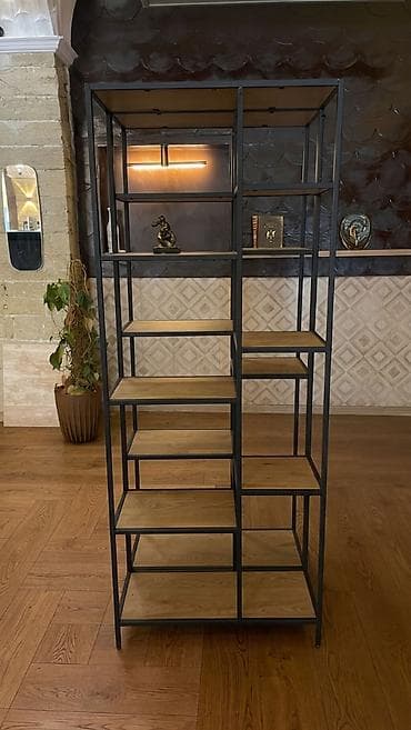 kafe mebel: Modern Loft üslubunda, möhkəm metal konstruksiyalı və keyfiyyətli — 1