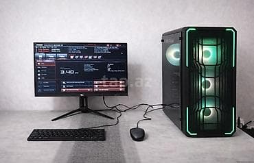 komputer ucun oyun diskleri: Təcili Satılır - FULL Gaming Ryzen 7 + RX 6600 FULL SET - Qoş və — 1