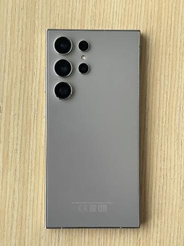 telfon samsunq: Samsung Galaxy S24 Ultra, 256 GB, rəng - Boz, İki sim kartlı — 1