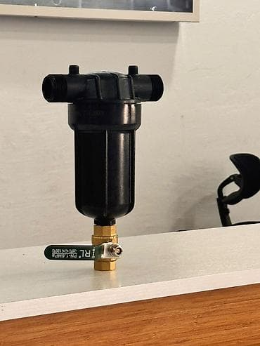 samsung galaxy tab 4: Mexanik su filtri – qum/çöküntü tutucu korpus və drenaj kranı ilə — 3