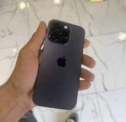 apple dubay: IPhone 14 Pro, 256 GB, Deep Purple, Face ID — 1