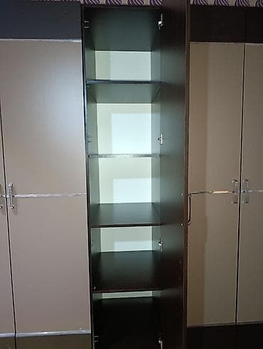 dolab islenmis: Geniş tutumlu yataq otağı şkafı - Model: 5 qapılı gardırob, mərkəzdə — 3