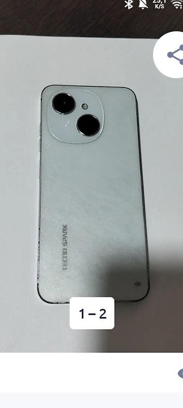 телефон fly fs502 cirrus 1: Tecno Spark, 128 ГБ, цвет - Серебристый, Две SIM карты — 2