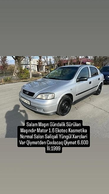 aftamabiler: Opel Astra: 1.6 l | 1999 il Sedan — 1