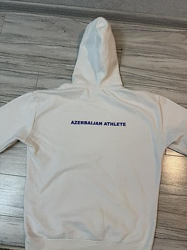 geynilmis paltarlar: Svitşot, M, rəng - Ağ — 1