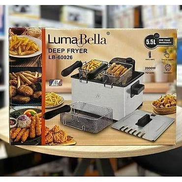 Fritoz 5 çox l, Yeni, Pulsuz çatdırılma