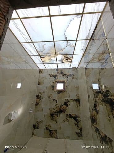 подвесной потолок в ванной: Asma tavan, Suyadavamlı, Pulsuz çatdırılma, Ödənişli quraşdırma, Zəmanətli — 6