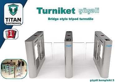 Turniket şüşəli komplekt 3 Turniket 3 ədəd (şüşəli) Model: DS210