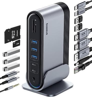 USB HUB Baseus UnionJoy 17-in-1 Xüsusiyyətlər: Brend: Baseus Tip:	USB