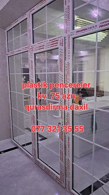 qalofka acar: Plastik pəncərə və qapı sistemləri – PIMAPEN S60 profilləri ilə. - — 1