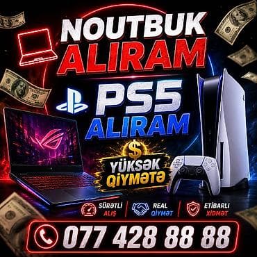 Yüksək qiyməte noutbuk PS5 alıram təklif edin lalafo.az -da Yüksək qiyməte noutbuk PS5 alıram təklif edin