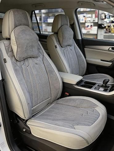 защитный коврик в автокресло: Universal avtomobil oturacaq üzlükləri və boyun yastıqları dəsti - — 4