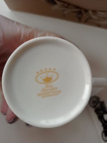 kofe servisi: Qəhvə dəsti, rəng - Bej, Farfor, 2 nəfərlik, Türkiyə — 4