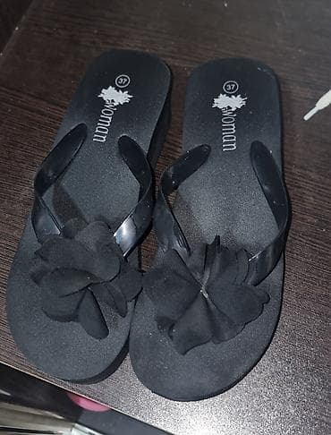 Ölçü: 37, rəng - Qara, İşlənmiş