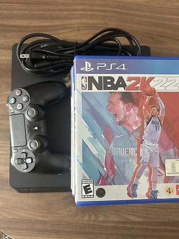 ps4 slim disk: YADDAŞ:1TB Komplekt: - PlayStation 4 konsolu (şəkildə göstərilən — 1