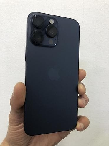 i̇phone 18 pro max: IPhone 15 Pro Max, 256 GB, Göy, Face ID — 1
