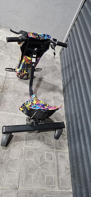 Elektrik drift trike – 3 təkərli oturaqlı skuter - Rəng: rəngarəng — 1