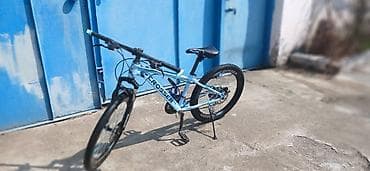 velosiped 30: Crosser uşaq/yeniyetmə velosipedi - Çərçivə: yüngül alaşımlı, mavi — 2