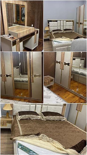 matras satisi: Yataq Dəsti Satilir Əla vəziyyətdedi. Taxtin bazasi var Matrasi var — 1