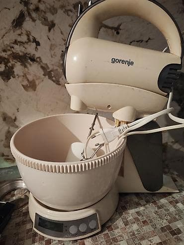 xəmir mikseri: Gorenje stasionar mikser + fırlanan qab - Brend: Gorenje - Tip — 2