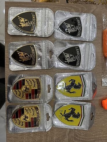 Avtomobil üçün loqo/emblem dəsti - Brendlər: Lamborghini, Porsche
