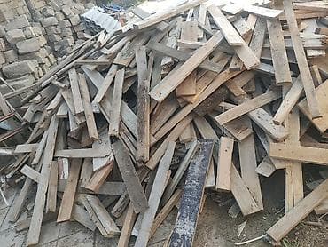 Bir qazeldi 4 metrelikk qazellə. Tikinti qalıqları – taxta şalban və