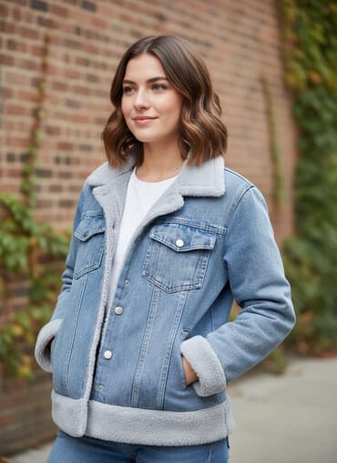 gödəkçələr: Cins kurtka, French Connection, XL — 2