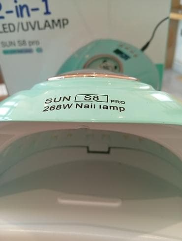 TV və video: SUN S8 Pro 268W dırnaq lampası + elektrikli manikür,pedikür yonan — 1