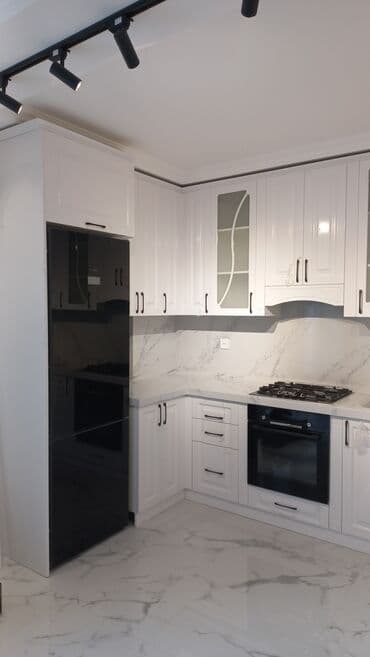 xaş sifarişi: Sifarişlə mətbəx dəsti, Özü çəkən petlələr, MDF, Kredit var, Pulsuz çatdırılma — 1