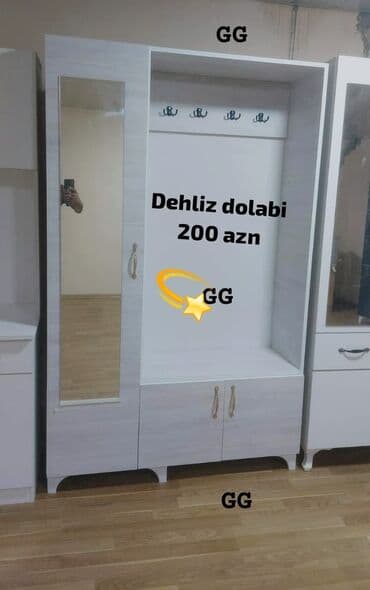 шкаф купе угловой в спальню: Новый, Распашной, 1 дверь Прямой шкаф, Шкаф в прихожей — 1