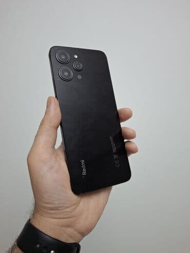 iphone 11 pro max en ucuz: Redmi 12, 128 GB, rəng - Qara, Barmaq izi — 8
