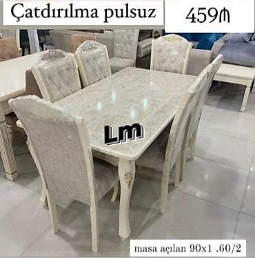 stulları: Yeni, Açılan, 6 stul — 1