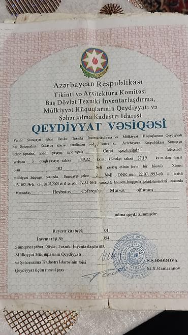 xoşbulaq ev satılır: 4 otaqlı, 84 kv. m, Kredit yoxdur, Orta təmir — 1