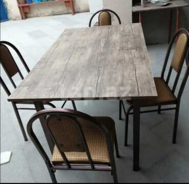 стол и стулья: 12‼️manatdan başlayir. Stol stul desti Fabridən satışı var Modellər — 29