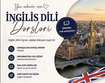 dil kursu: Xarici dil kursu, İngilis dili, Böyüklər üçün, Uşaqlar üçün, Danışıq klubu — 1