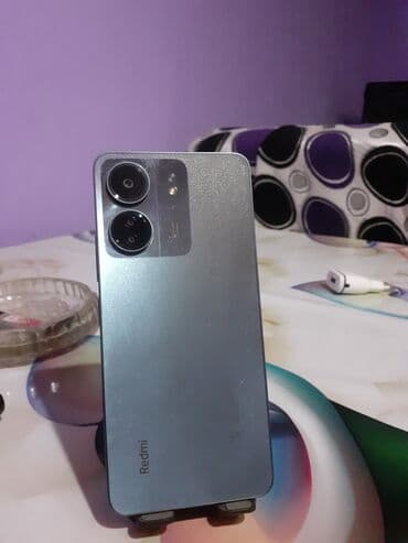prastoy telefon: Redmi 13C, 128 GB, rəng - Boz, Sensor — 5