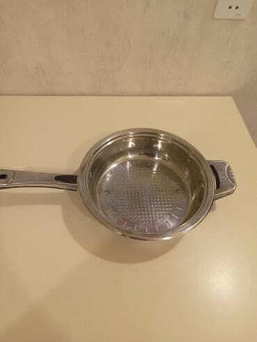 Аксессуары для кухни: Сковородка, цвет - Серебристый — 1